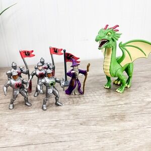 Lakeshore Learning Royal Kingdom Adventure Castle Figure Lot Wizard Dragon Guard